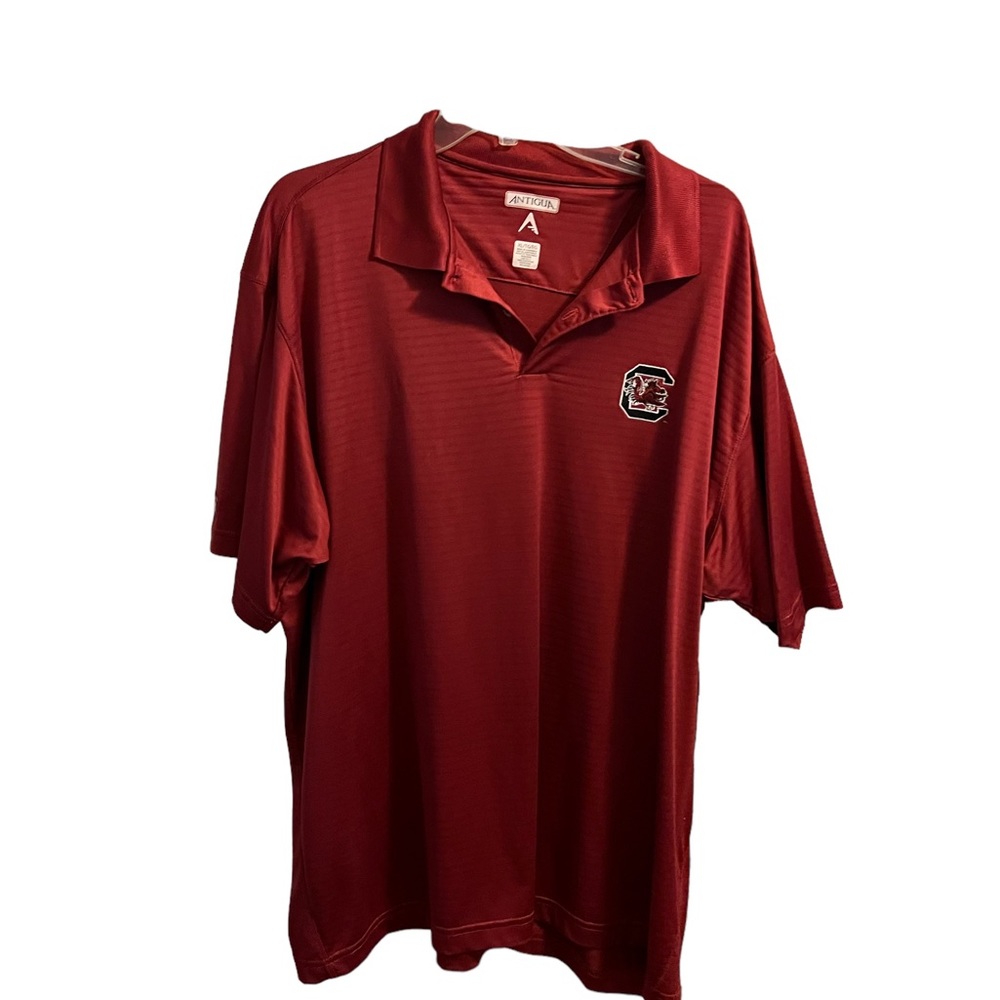 Antigua size XL Mens South Carolina golf shirt.      CB40